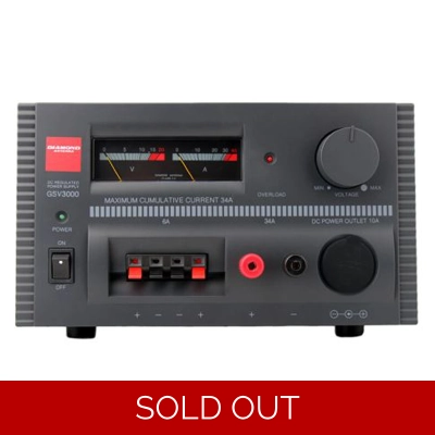 DIAMOND GSV3000 (30 AMP) LINEAR POWER SUPPLY